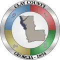 Official seal of Clay County
