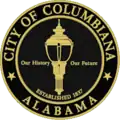 Official seal of Columbiana, Alabama