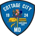 Official seal of Cottage City, Maryland