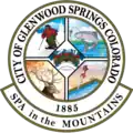 Official seal of Glenwood Springs, Colorado