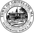 Official seal of Groveland, Massachusetts