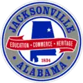 Official seal of Jacksonville, Alabama