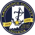 Official seal of Lawrence County, Indiana