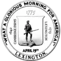 Official seal of Lexington, Massachusetts