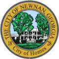 Official seal of Newnan, Georgia