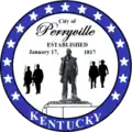 Official seal of Perryville, Kentucky