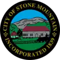 Official seal of Stone Mountain, Georgia