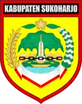 Coat of arms of Sukoharjo Regency