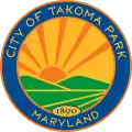 Official seal of Takoma Park, Maryland