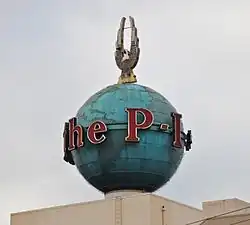 The "P-I Globe," symbol of the Seattle Post-Intelligencer, landmarked in its own right