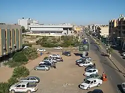 Sebha Bank from Kazem hotel (2010)