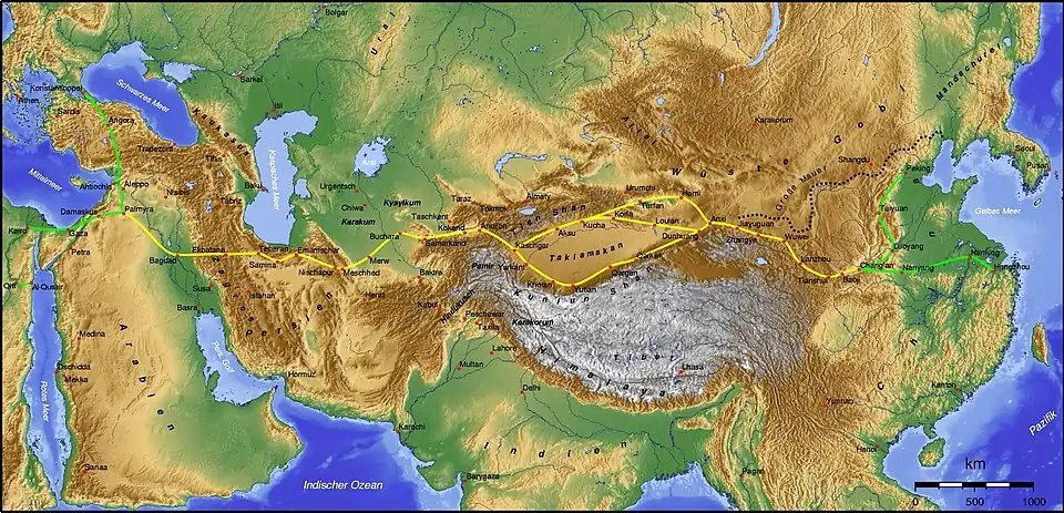 Image 34The Silk Road in Asia (from History of Asia)