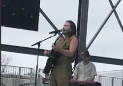 Schlueter performing at Lifest in 2025