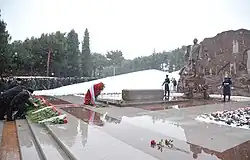 Mausoleum of Heydar Aliyev in Alley of Honor, Baku