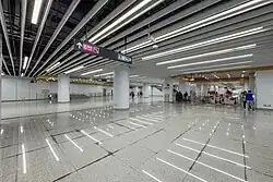 Underground concourse (eastern side of paid area)