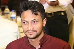 Shakib Al Hasan in 2018