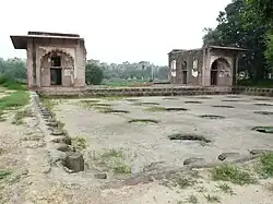 The garden pavilion.