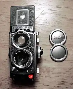 Minox/Sharan Rolleiflex 2.8F classic film camera