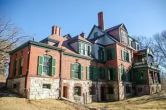 Main house view from northwest (2024)