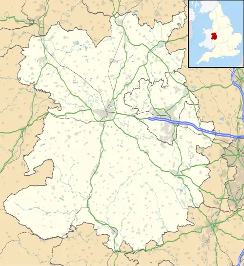 Atcham is located in Shropshire