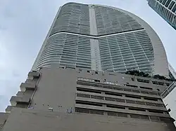 JW Marriott side view from street