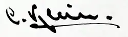 Signature of Catharina Klein