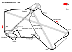 Layout of the Silverstone Circuit