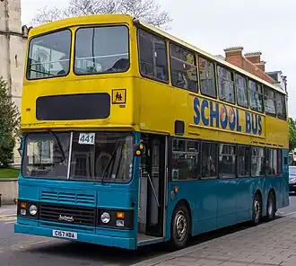 1986 Leyland Olympian (imported from Hong Kong) in the United Kingdom