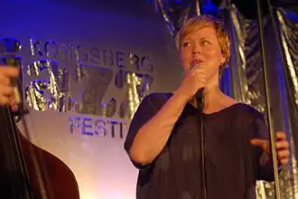 Siri Gjære at Kongsberg Jazz Festival (Photo: Thomas Bjørndahl)