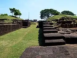 Ruins of the North West gate of Sisupalgarh