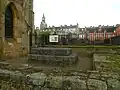 Site of the ruined Shrine of St Margaret at Dunfermline Abbey, Fife, Scotland