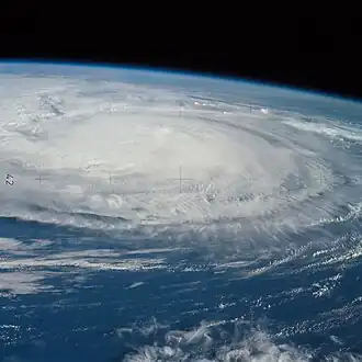 Hurricane Ellen of 1973, as seen from Skylab