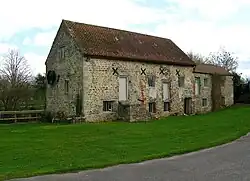 Sleningford Water Mill on the banks of the River Ure downstream from West Tanfield