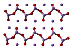 Catena-arsenite chains
