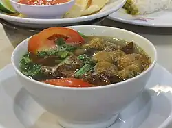 Soto Padang, beef soto