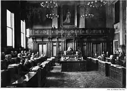 House of Assembly Chamber (until 1927), situated in the original 1884 building