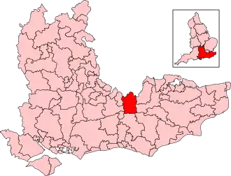 Map of constituency