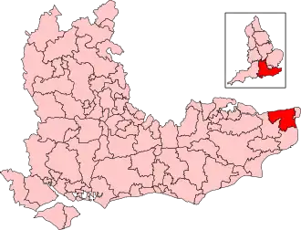 Map of constituency