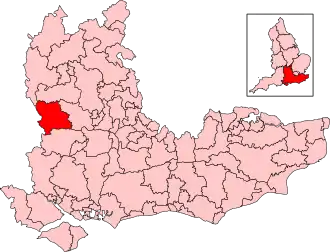 Map of constituency