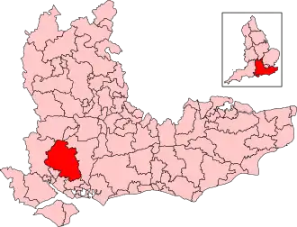 Map of constituency