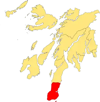 Location of the ward