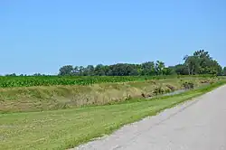 South Turkeyfoot Creek along County Road 8