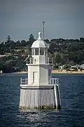 East Channel Marker in Sydney Harbour, colloquially called the East Wedding Cake