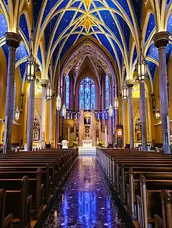 View up the nave toward the chancel