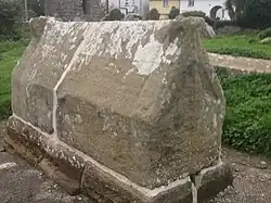 Skeuomorph of early Christian wooden structures