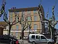 Old gendarmerie station; popular spot for photographs[48] (cf. Le Gendarme de Saint-Tropez)