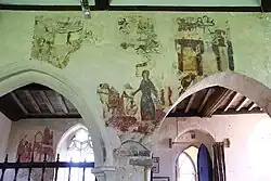 St Botolph, Slapton - Wall Painting