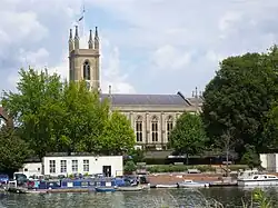 S Mary's Parish Church Hampton From the River