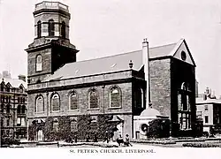 St Peter's Church, Church Street (1704, demolished 1922)