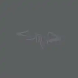 The gray words "Staind".